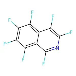 Heptafluoroisoquinoline structure