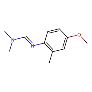 N'-(4-Methoxy-2-methylphenyl)-N,N-dimethylformamidine structure