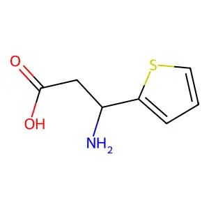 (S)-3-氨基-3-(噻吩-2-基)丙酸 structure