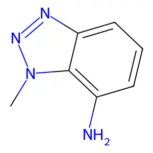 3-Methylbenzotriazol-4-amine structure