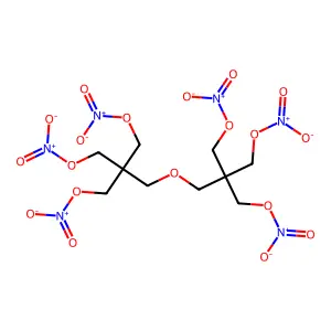 一缩二季戊四醇六硝酸酯 structure