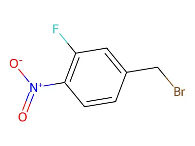 3-Fluoro-4-nitrobenzyl bromide structure