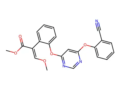 嘧菌酯 structure