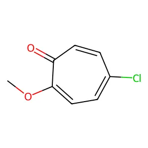 5-Chloro-2-methoxy-2,4,6-cycloheptatrien-1-one structure