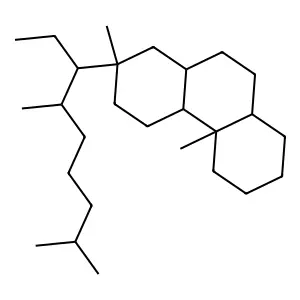 14,15-Secocholestane structure