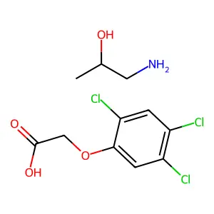2,4,5-涕异丙醇胺盐 structure