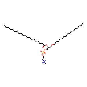 Dihomo-I(3)-Linolenoyl PAF C-16 structure