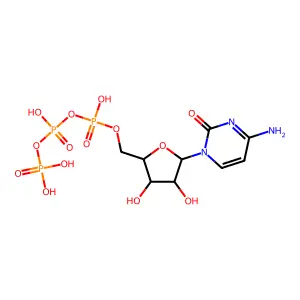 阿糖胞嘧啶三磷酸 structure