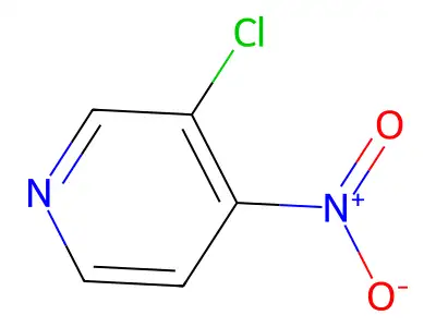 3-Chloro-4-nitropyridine structure