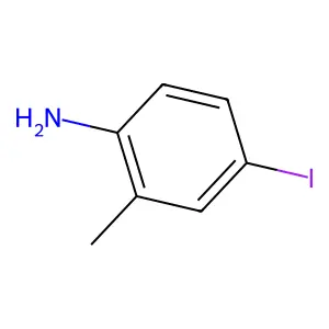 4-Iodo-o-toluidine structure
