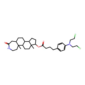 Homo-aza-steroidal ester structure
