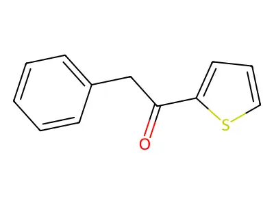 2-Phenyl-1-(2-thienyl)ethanone structure