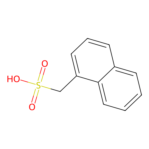 Naphthalen-1-ylmethanesulfonic acid structure