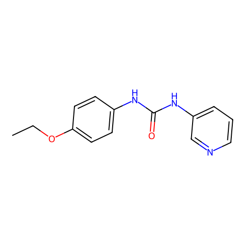 1-(4-Ethoxyphenyl)-3-pyridin-3-ylurea structure