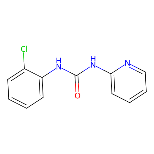 1-(2-Chloro-phenyl)-3-pyridin-2-yl-urea structure