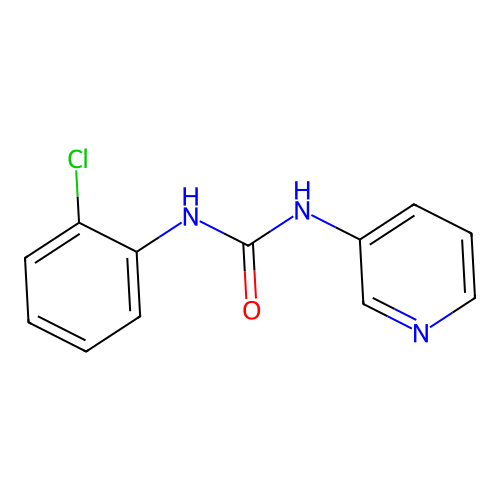 1-(2-Chlorophenyl)-3-pyridin-3-ylurea structure