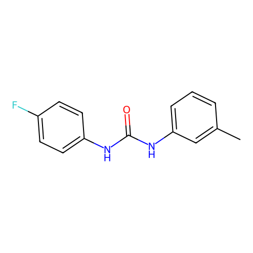 1-(4-Fluorophenyl)-3-(3-methylphenyl)urea structure