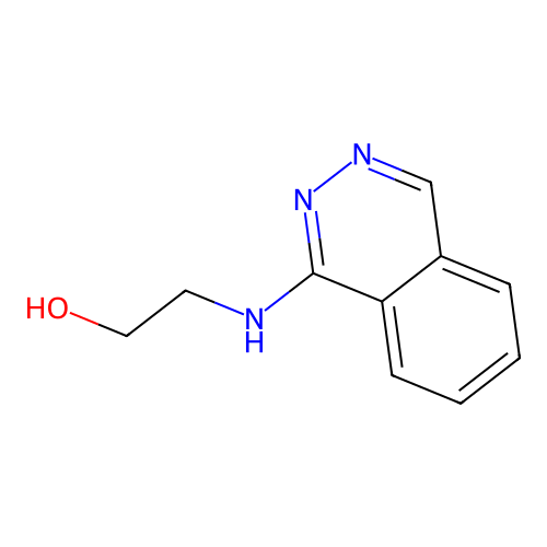 2-(Phthalazin-1-ylamino)ethanol structure