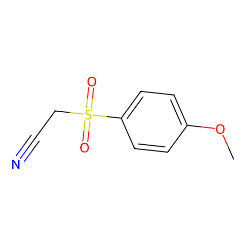 2-(4-Methoxybenzenesulfonyl)acetonitrile structure