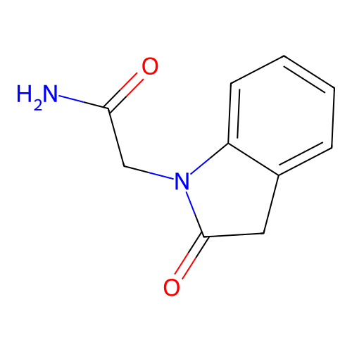 2-(2-Oxoindolinyl)acetamide structure