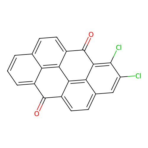 Dichlorodibenzo(def,mno)chrysene-6,12-dione structure