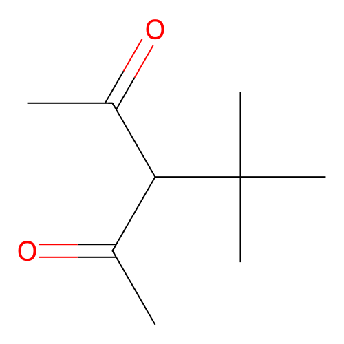 3-Tert-butylpentane-2,4-dione structure