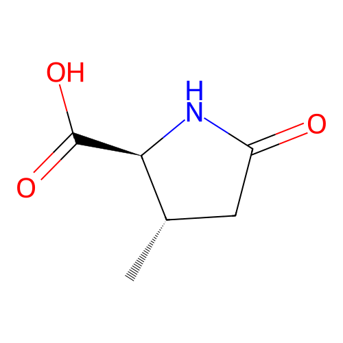 L-Proline, 3-methyl-5-oxo-, (3S)- structure