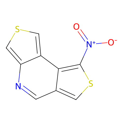 8-Nitrodithieno[3,4-b:3,4-d]pyridine structure