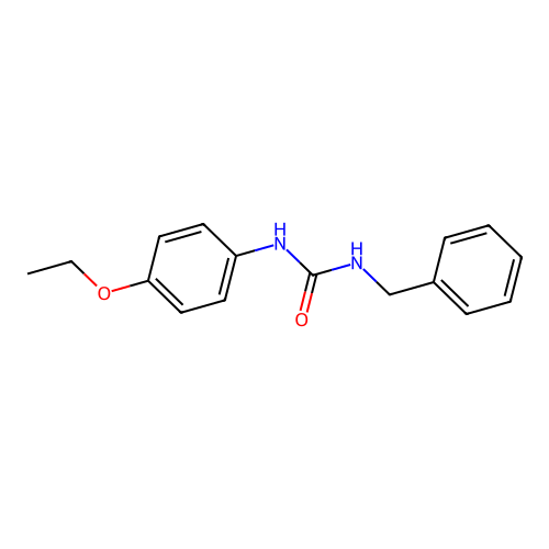1-Benzyl-3-(4-ethoxyphenyl)urea structure