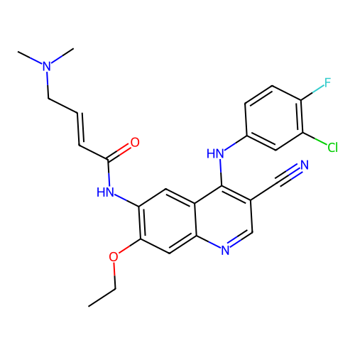 Pelitinib structure