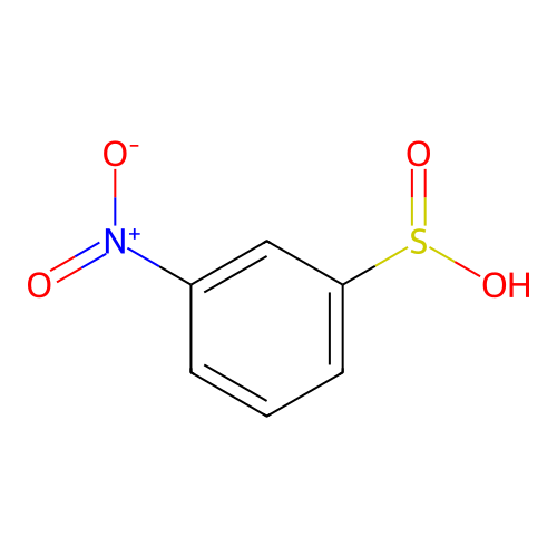 3-nitrobenzenesulfinic Acid structure