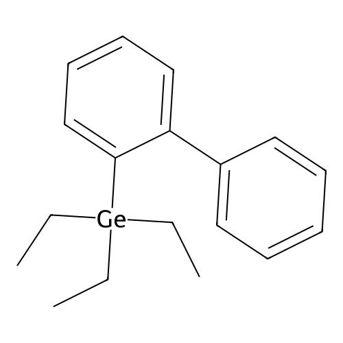 (2-Biphenylyl)triethylgermane structure