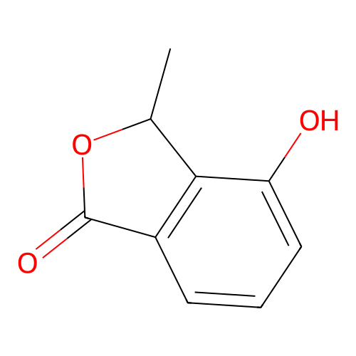 1(3H)-Isobenzofuranone, 4-hydroxy-3-methyl- structure