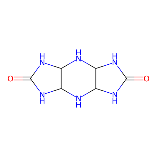 2,4,6,8,10,12-Hexazatricyclo[7.3.0.03,7]dodecane-5,11-dione structure