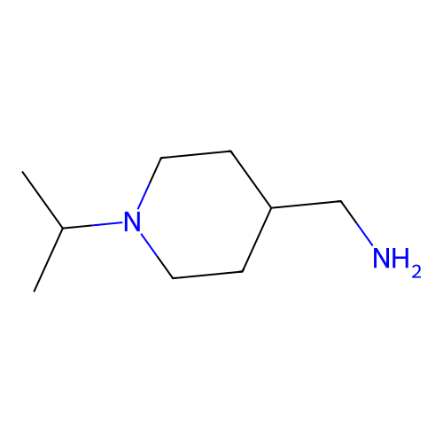 (1-Isopropylpiperidin-4-yl)methanamine structure