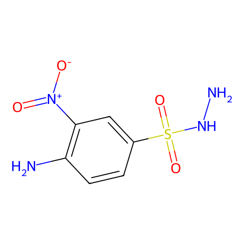 4-Amino-3-nitrobenzenesulfonohydrazide structure