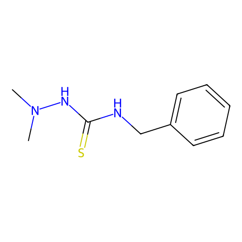 2,2-Dimethyl-N-(phenylmethyl)hydrazinecarbothioamide structure