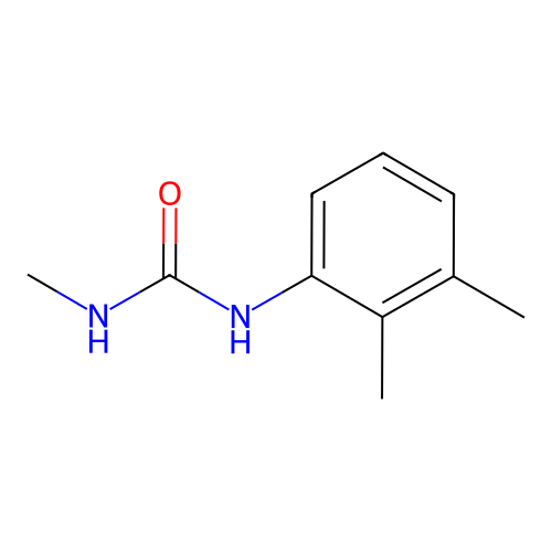 N-(2,3-dimethylphenyl)-N'-methylurea structure