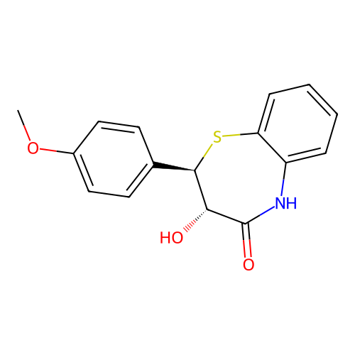 Diltiazem Impurity 4 structure
