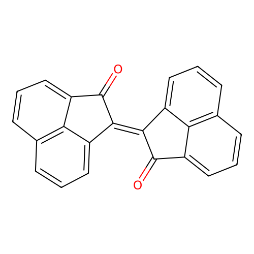 Biacenaphthylidenedione structure