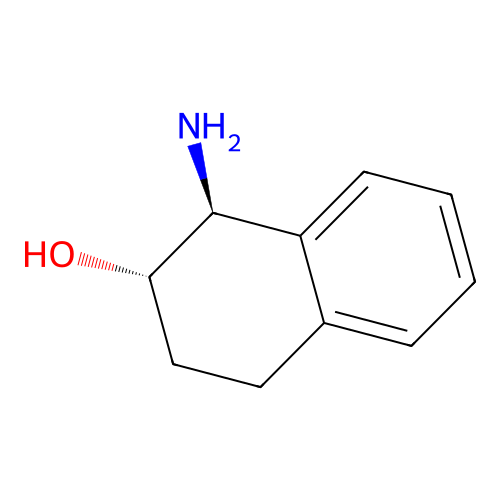 rac-(1R,2R)-1-amino-1,2,3,4-tetrahydronaphthalen-2-ol structure
