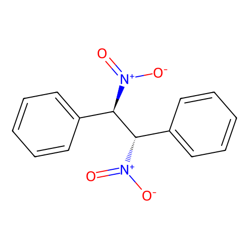 [(1R,2S)-1,2-dinitro-2-phenylethyl]benzene structure