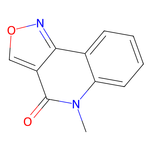 5-Methyl-[1,2]oxazolo[4,3-c]quinolin-4-one structure