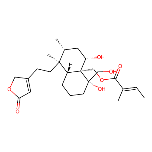 Ajugacumbin F structure