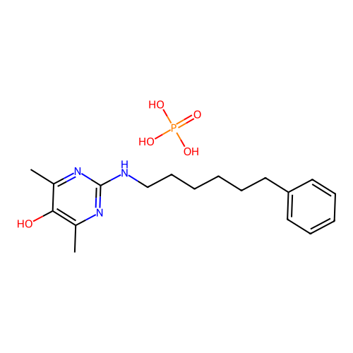 Enazadrem磷酸 structure
