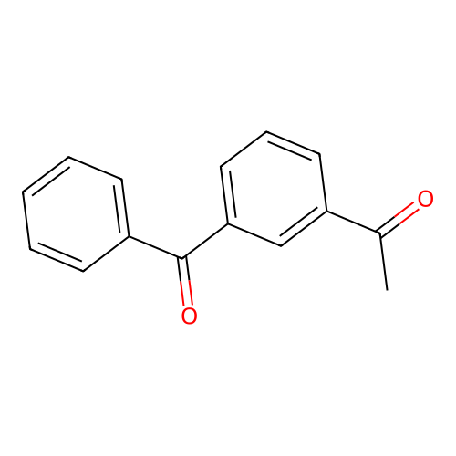3-Acetylbenzophenone structure