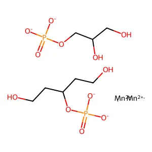 甘油磷酸锰 structure