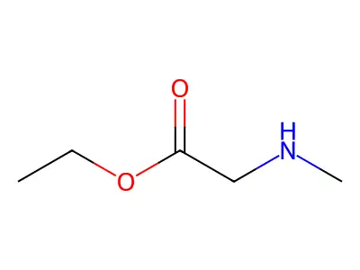 Glycine, N-methyl-, ethyl ester structure