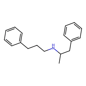 ((R)-1-Methyl-2-phenyl-ethyl)-(3-phenyl-propyl)-amine structure