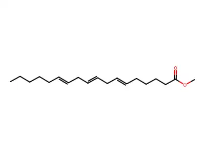 Methyl octadeca-6,9,12-trienoate structure